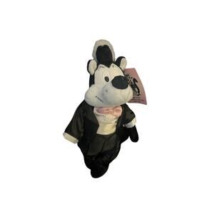 Warner Brothers 2000 Pepe le Pew “Here Comes the Groom” Bean Bag NWT